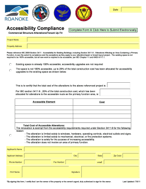 Accessibility Compliance Certification