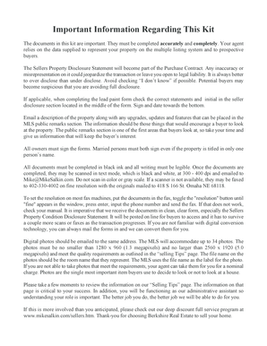 Nebraska Real Estate Listing Agreement