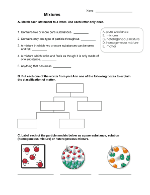 Match each statement to a letter