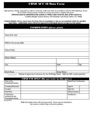 Form preview