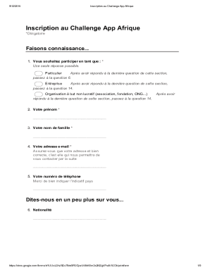 Form preview
