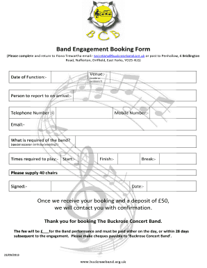 Buckrose concert band