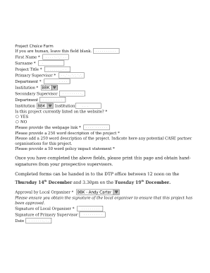 Form preview