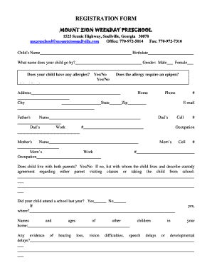 Form preview