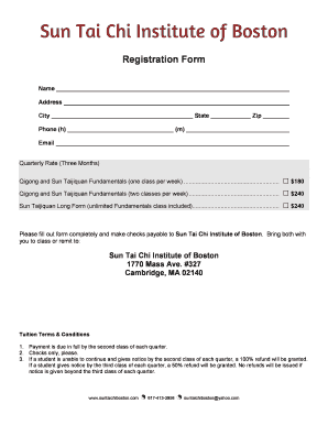 Sun Tai Chi Institute of Boston