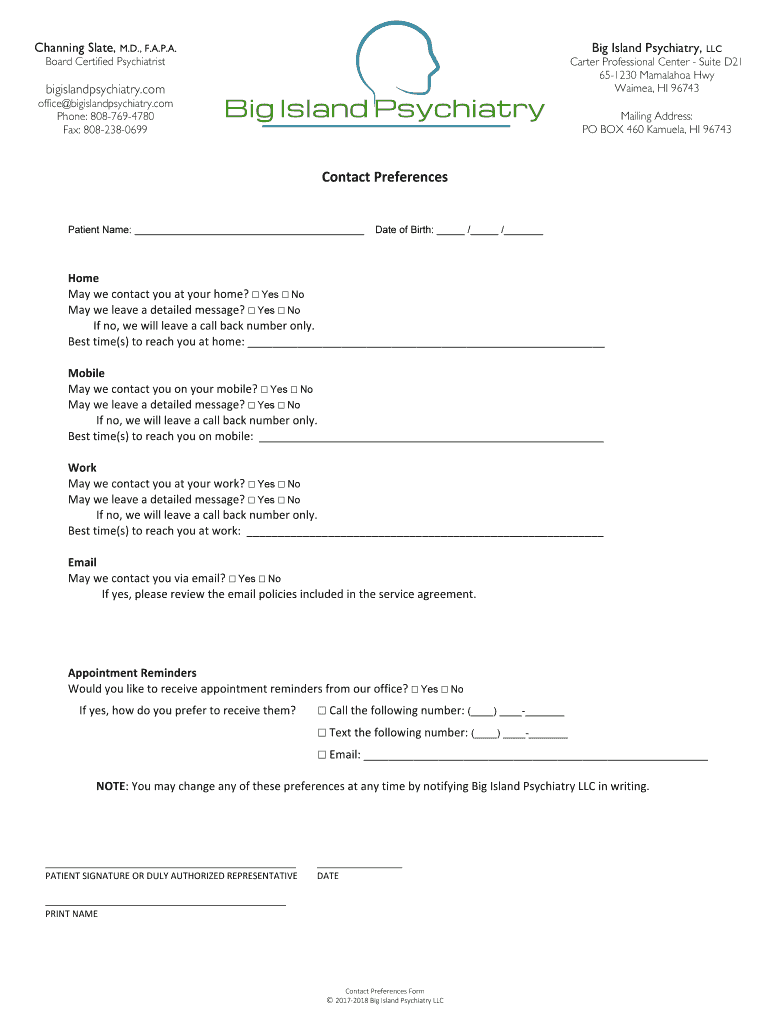 Form preview