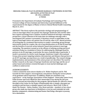 bridging parallel play in asperger marriage: partnering in exciting ...