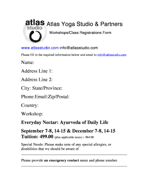 Registration-form-everyday-nectar - Atlas Yoga Studio