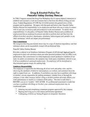 Drug Policy - PVDR Forms