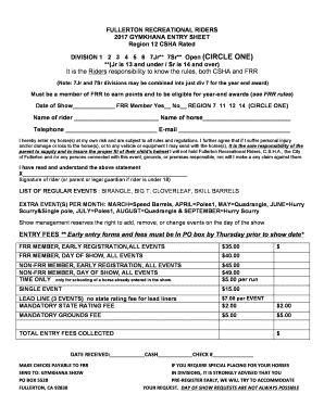 It is the Riders responsibility to know the rules, both CSHA and FRR ...