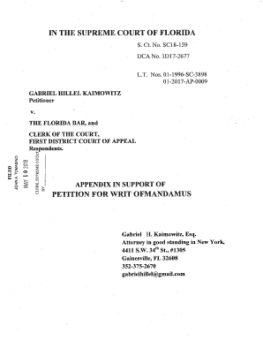 THE FLORIDA BAR, and