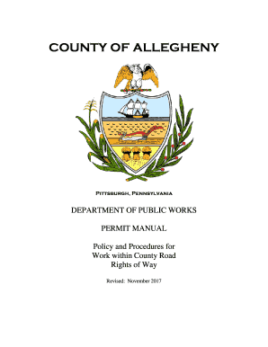 Work within County Road