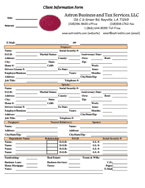 Form preview