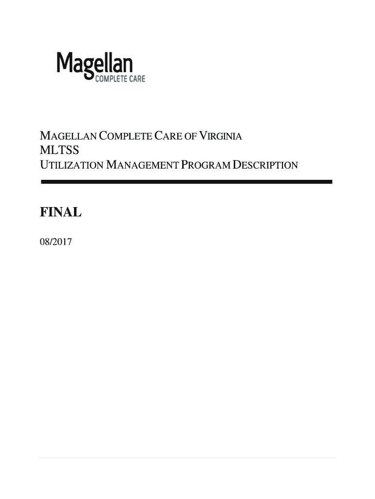 Fillable Online Magellan Behavioral Health, Inc Magellan Complete