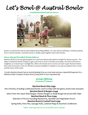 Lets Bowl Austral Bowlo