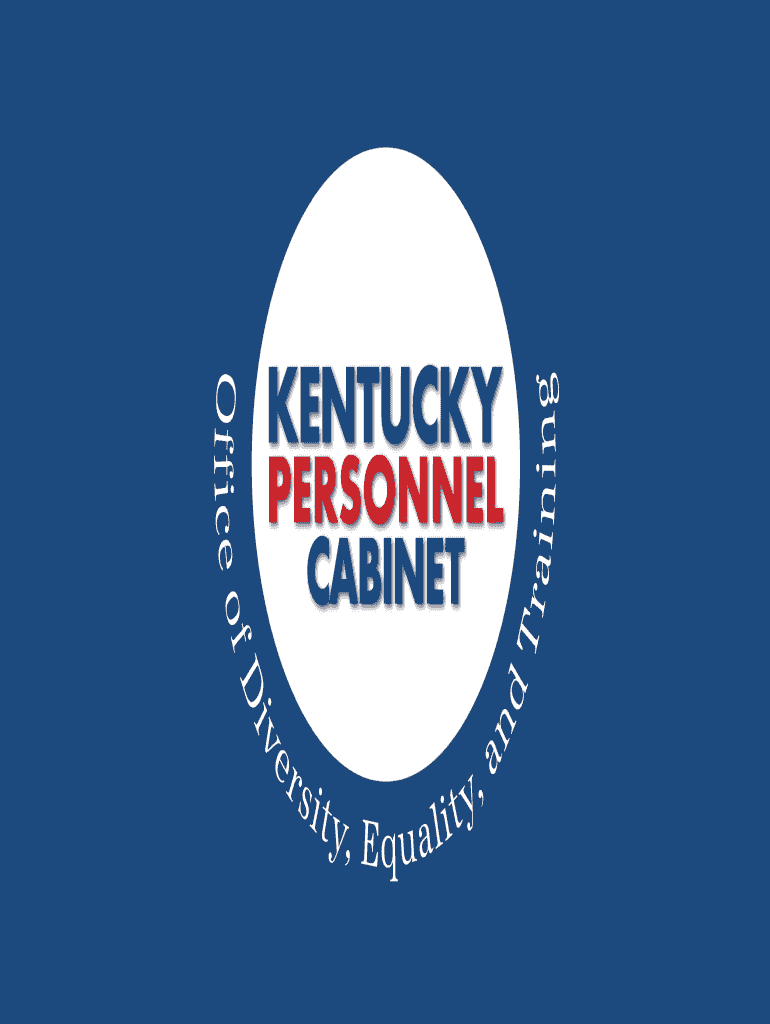 Fillable Online personnel ky Sexual Harassment Prevention Kentucky