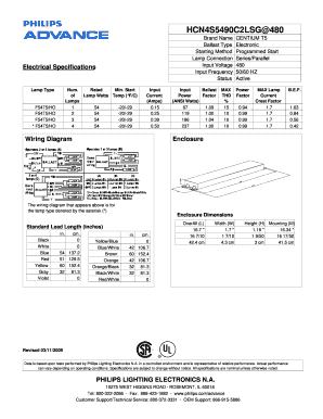 Download Fillable Online Hcn4s5490c2lsg480 Elightbulbs Com Fax Email Print Pdffiller