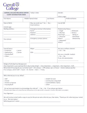 Form preview