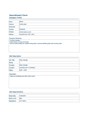 Form preview