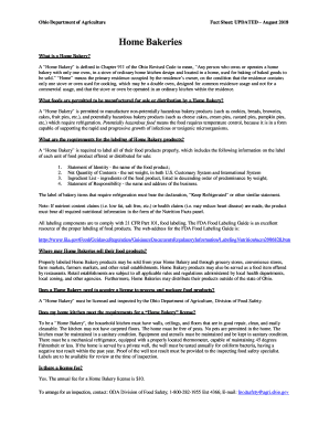 HOME BAKERY FACTSHEET AND BASIC REQUIRED FOOD LABELING COMPONENTS.doc