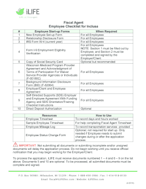 Participant-hired Worker Start-up Fillable Packet Instructions ... - iLIFE