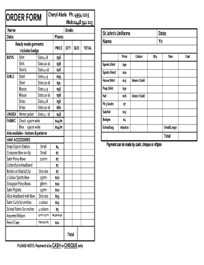 Form preview