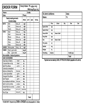 Form preview