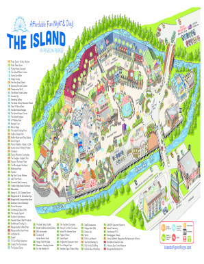Fillable Online Map - Island in Pigeon Forge Fax Email Print - pdfFiller