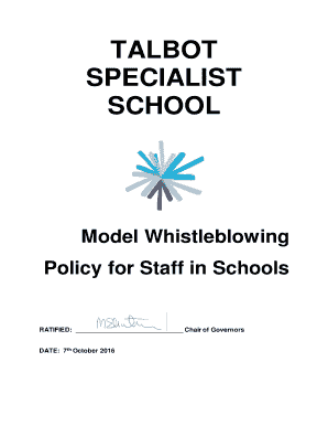 Making a whistleblowing policy work - National Audit Office