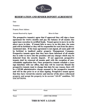 insurance binder pdf