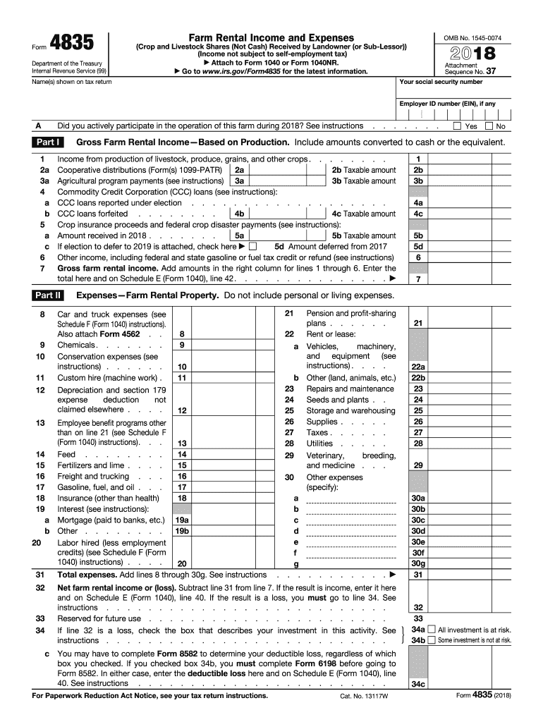 form 4835 Preview on Page 1