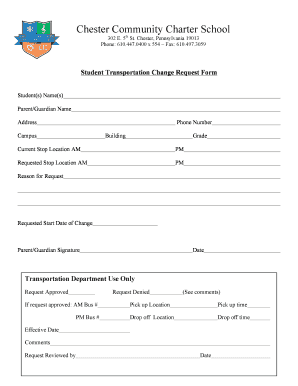 Transportation Change Request Form.doc