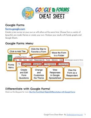 Google Forms forms.google.com Google Forms Menu Differentiate ...