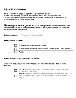 Form preview