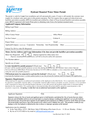 High Volume Water Bill Adjustment Application - AustinTexas.gov