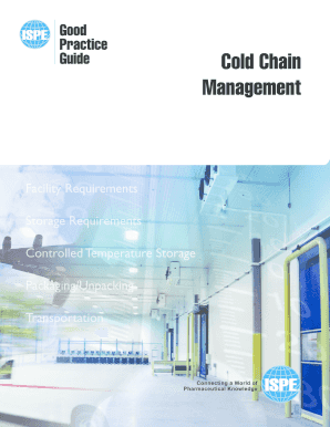 ISPE Good Practice Guide: Cold Chain Management - EDOC.SITE