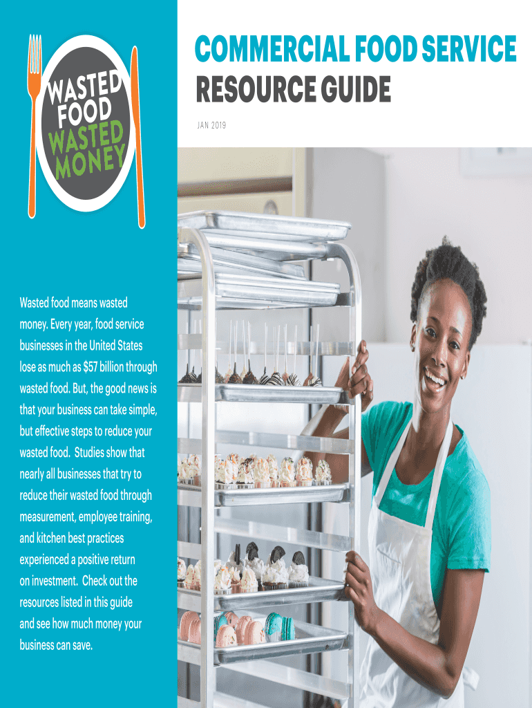 Fillable Online COMMERCIAL FOOD SERVICE RESOURCE GUIDE Fax Email Print