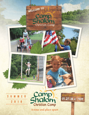 2018 Camp Shalom Summer Brochure PDF - Camp Shalom Christian ...