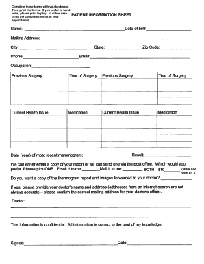 Form preview