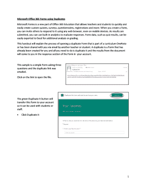 Form preview