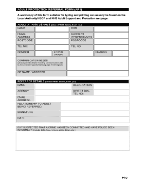 Opwdd Sarf - Fill Online, Printable, Fillable, Blank | pdfFiller