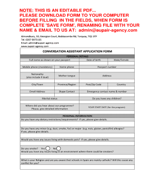 Form preview