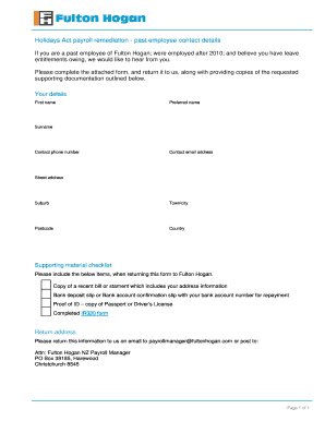 Form preview