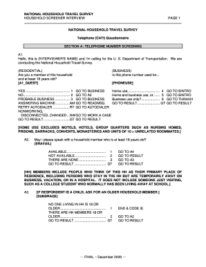 user's guide - National Household Travel Survey - Oak Ridge National ...