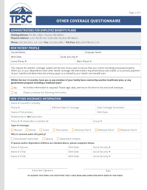 Trusteed Plans Service Corp. (DBA: TPSC Benefits) - Tacoma ...