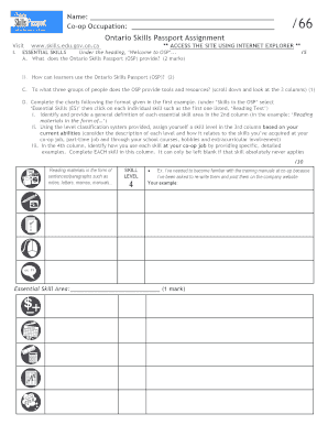 B. How can learners use the Ontario Skills Passport (OSP)? (2)