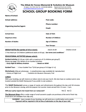 The Allied Air Forces Memorial &amp; Yorkshire Air Museum