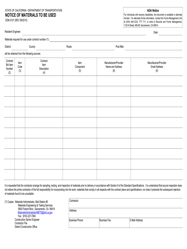 cem 3101 Preview on Page 1