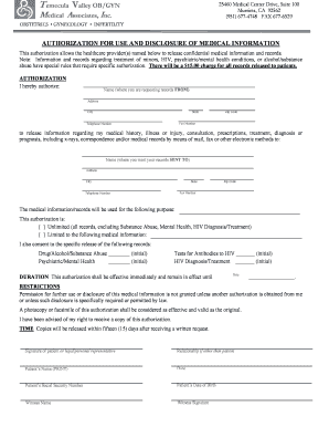 Temecula Valley Ob Gyn - Fill Online, Printable, Fillable, Blank ...