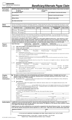 Beneficiary Claim Form